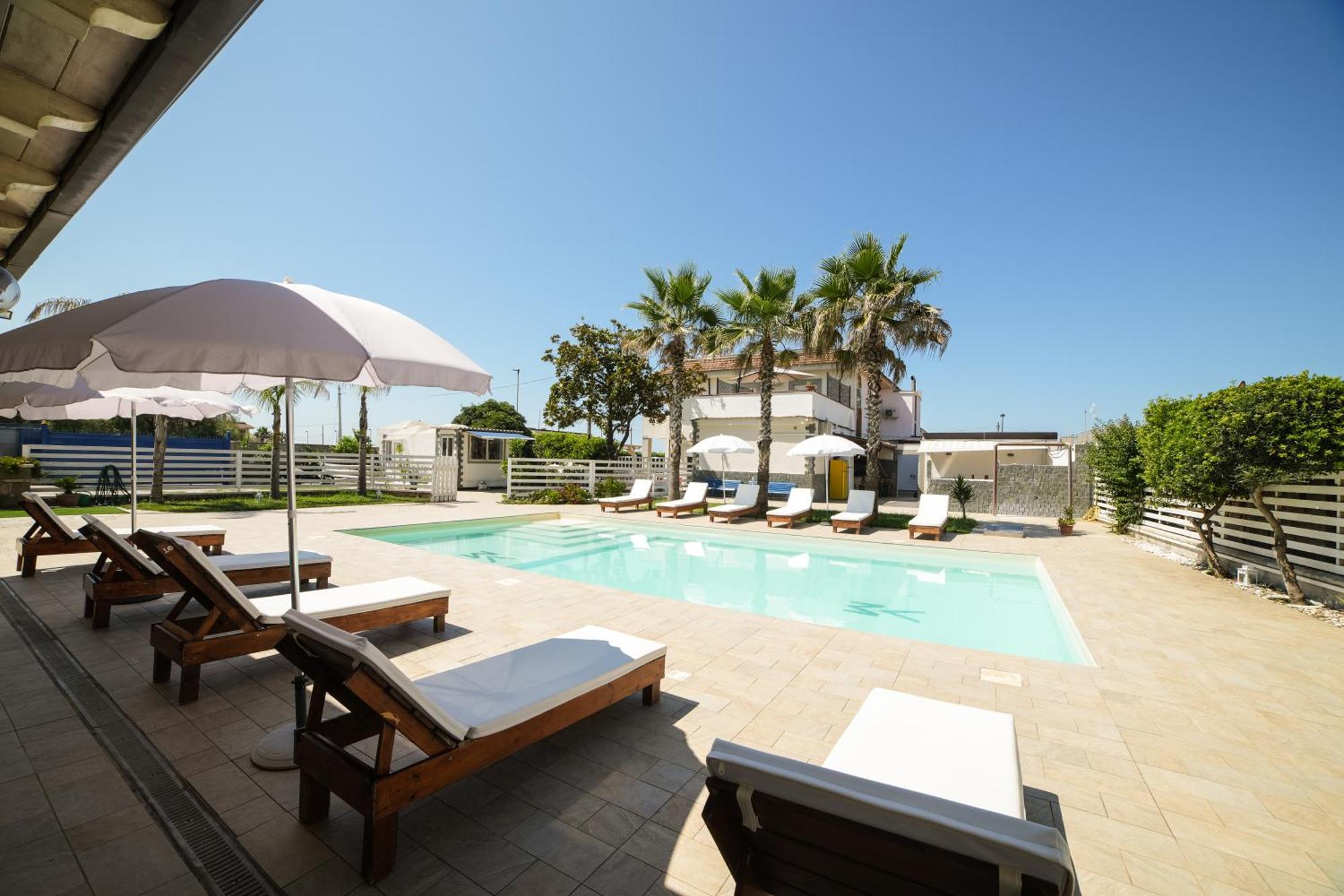 Villa Miramare Pontecagnano Kültér fotó