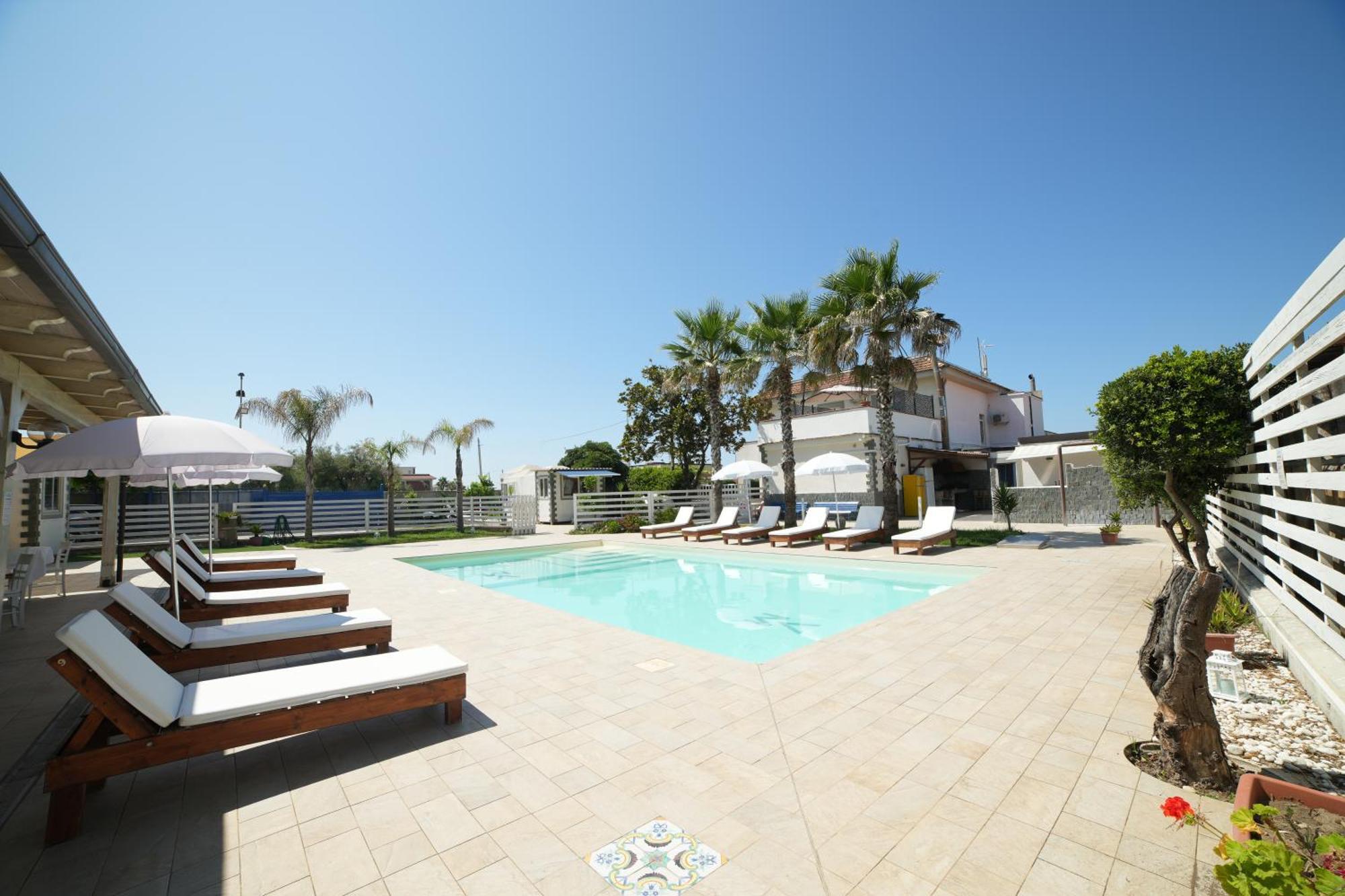 Villa Miramare Pontecagnano Kültér fotó